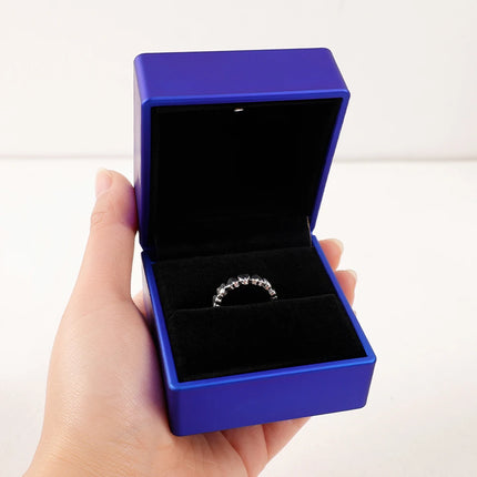Premium LED Lighted Ring Box for Engagement & Wedding Proposals