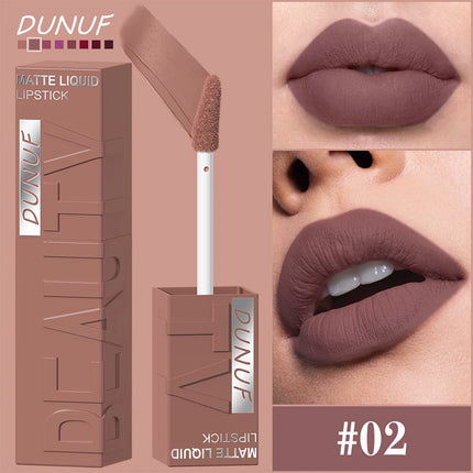 Waterproof Matte Velvet Lipstick | Long-Lasting Hydrating Lip Gloss