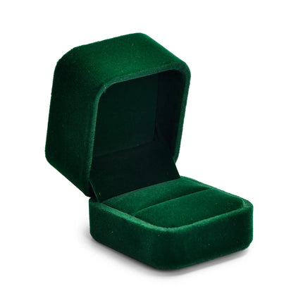 Luxury Velvet Ring Box | Elegant Jewelry Gift Box for Proposals