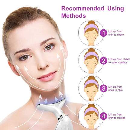 GlowNeck™ 7-in-1 Face & Neck Lifting Massager
