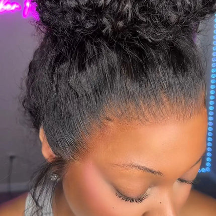 360 Full Lace Front Water Wave Human Hair Wig