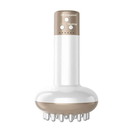 Handheld Electric Lymphatic Drainage Machine Meridian Body Abdominal Massage Brush With Adjustable Guasha Hot Compress
