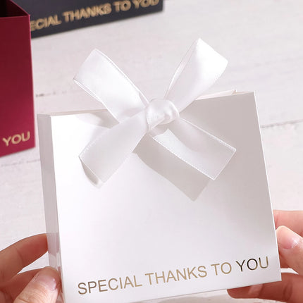 5 Small Gift Boxes with Elegant“Special Thanks” Messages Perfect for Wedding Gifts, Birthday Gifts and Thank-You Gifts Availabl