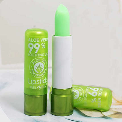 99% Aloe Vera Mood Color-Changing Lip Balm – Magic Moisturizing Lipstick