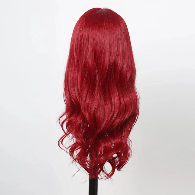 Long Wavy Red Cosplay & Daily Synthetic Wig