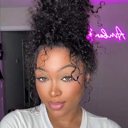 360 Full Lace Front Water Wave Human Hair Wig