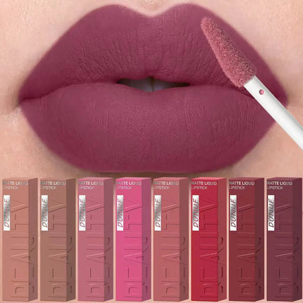 Waterproof Matte Velvet Lipstick | Long-Lasting Hydrating Lip Gloss