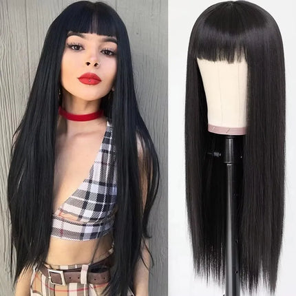 Long Wavy Red Cosplay & Daily Synthetic Wig