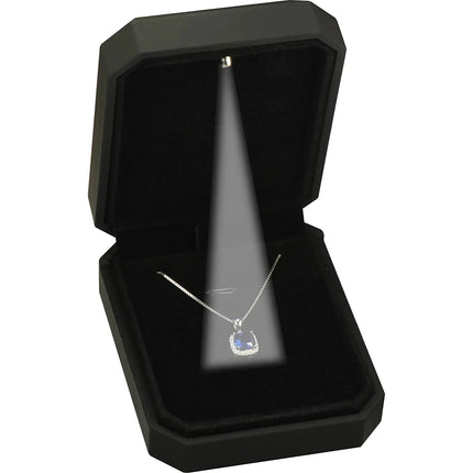 Premium LED Lighted Ring Box for Engagement & Wedding Proposals