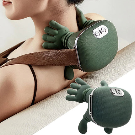 Deep Tissue Neck & Shoulder Massager | Electric Shiatsu Kneading Massager