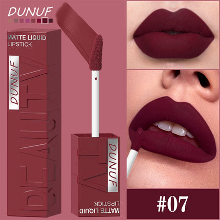 Waterproof Matte Velvet Lipstick | Long-Lasting Hydrating Lip Gloss