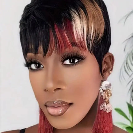 26-Inch Kinky Straight Glueless Headband Wig