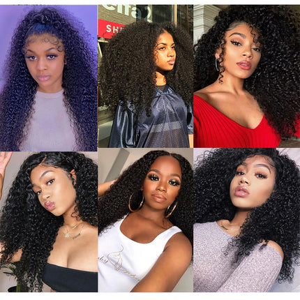 Unprocessed Brazilian Kinky Curly Human Hair Bundles