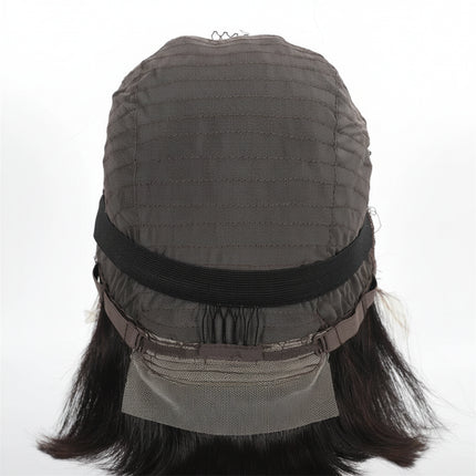Glueless Straight Lace Front Human Hair Bob Wig