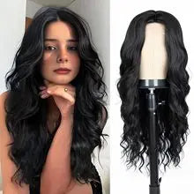 Long Wavy Red Cosplay & Daily Synthetic Wig