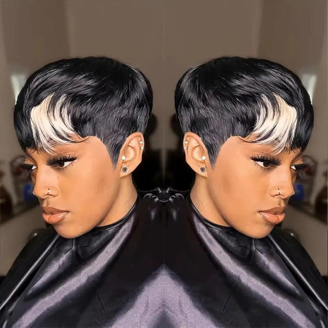 26-Inch Kinky Straight Glueless Headband Wig