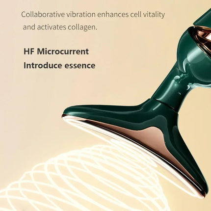 3-in-1 Microcurrent Face & Neck Massager | Anti-Wrinkle Facial Lifting Device