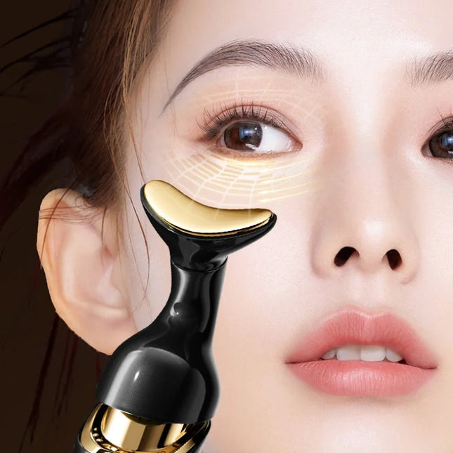 3-in-1 Microcurrent Face & Neck Massager | Anti-Wrinkle Facial Lifting Device